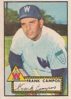 Frank Campos Baseball Cards Price Guide Sports Card Investor