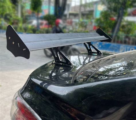 Mazda 3 Sedan Drill Type Double Blade Aluminum Spoiler Lazada PH