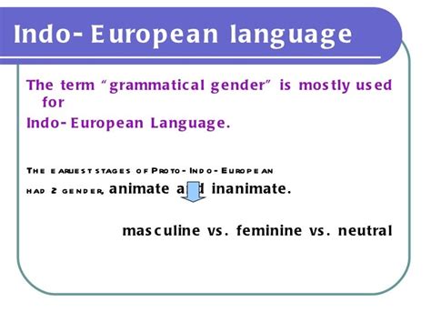 Grammatical Gender