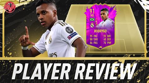 Fifa20 Review Future Stars Rodrygo 91 Youtube