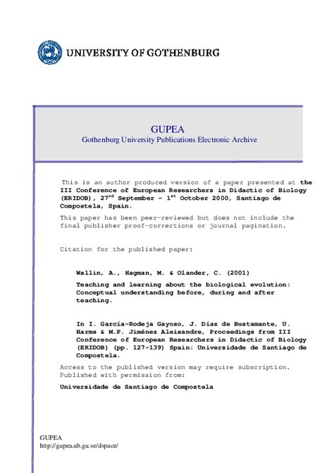 teaching  learning   biological evolution