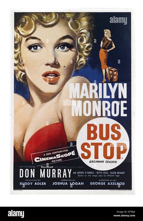 Vintage retro film poster of American Film star Marilyn Monroe starring ...