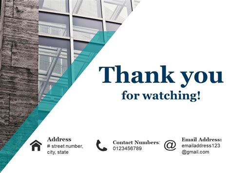 Thank You For Watching Powerpoint Slide Designs | PowerPoint ...