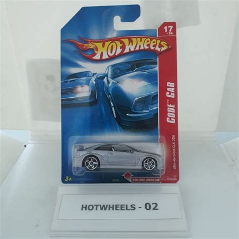 HOT WHEELS GREY AMG MERCEDES CLK DTM Shopee Malaysia
