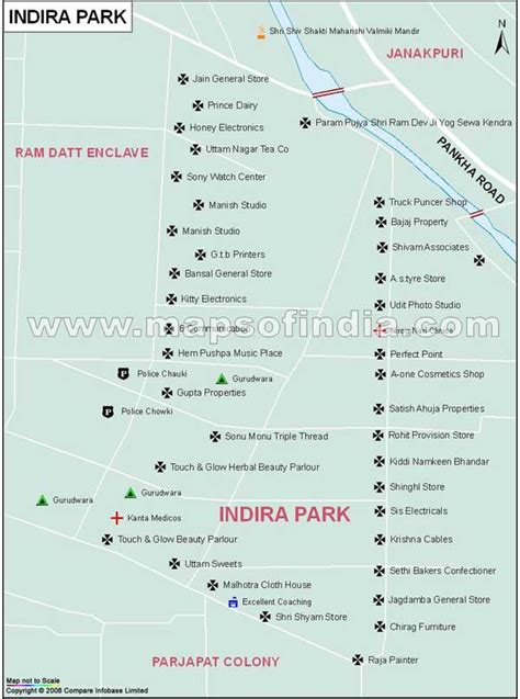 Indra Park Map