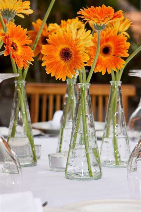 Diy Projects Gerbera Daisy Centerpieces Decora O Flores Flores