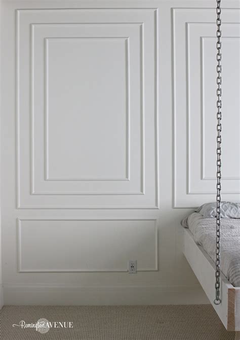 How To Install Modern Wall Molding Remington Avenue