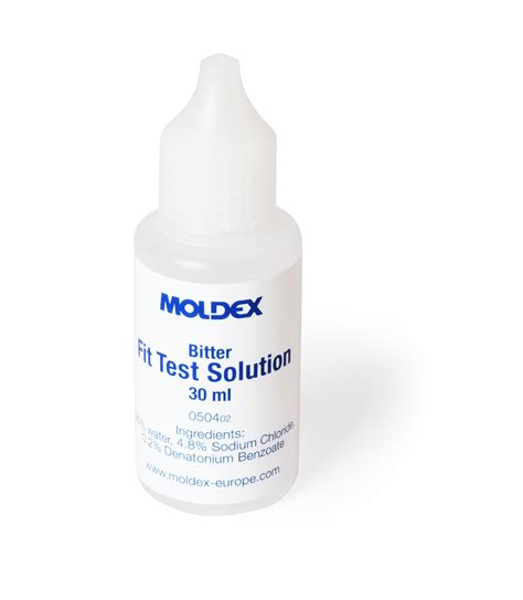 Replacement Bitrex® Test Solution Ampoules | Face Fit Test Kits | RPE