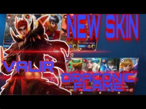 Review Skin Valir Draconic Flame Skin Epic Rasa Elite Mobile