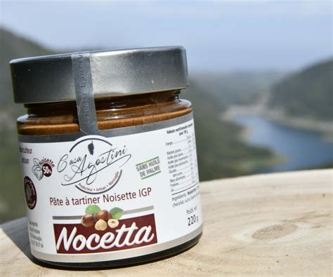 P Te Tartiner Noisette Nocetta Produit Corse Tiramiland