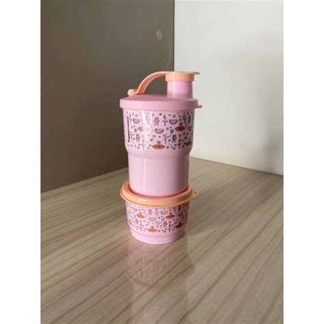 Kit Bailarina Tupperware Copo Potinho Shopee Brasil