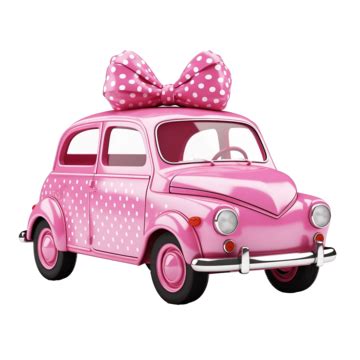 Pink Car With Hearts On Wheels, Car, Pink, Drive PNG Transparent Image and Clipart for Free Download