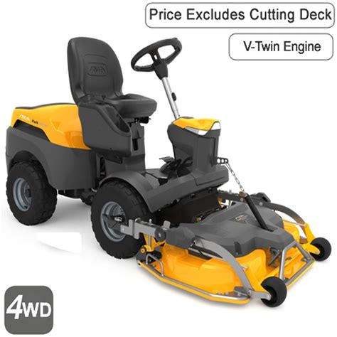 Buy Stiga Park Pwx Wd Front Cut Ride On Lawnmower Online Stiga