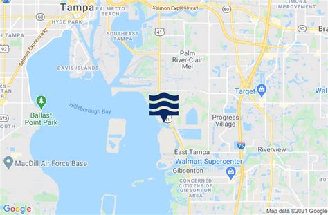 Hillsborough County Fl Tide Charts High And Low Tide Table Fishing