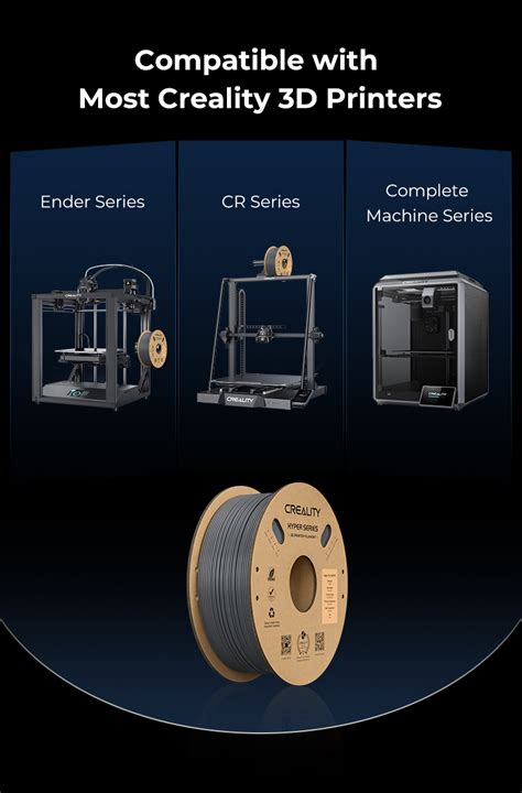 Creality Hyper Abs Filemant Siyah 1 75MM 1kg Standart Fiyatı