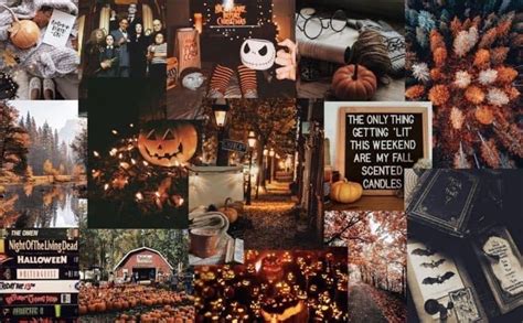 Pin By Angeladawngamboa On Fall Collages In 2024 Halloween Desktop