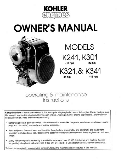 Kohler K301 Wiring Diagram Wiring Diagram