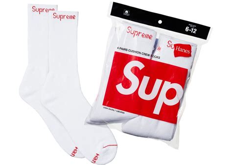 Supreme Socks by Hanes - StockX News