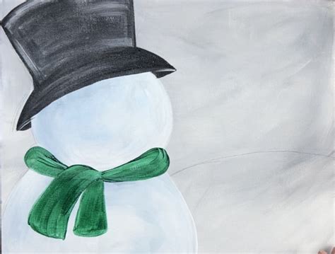 Snowman With Ornaments - Acrylic Painting Tutorial - Step By Step ...