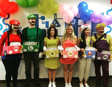 Mario Kart Halloween Fun | Mario halloween costumes, Halloween party themes, Homemade halloween ...