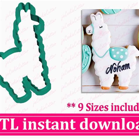 Llama Cookies Etsy