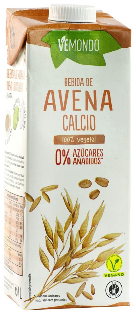 VEMONDO LIDL BEBIDA DE AVENA CALCIO análisis y opiniones OCU