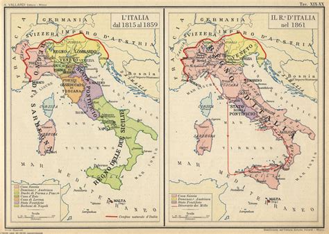 Researchomnia BORDERS OF ITALY WITH DETAILED MAPS