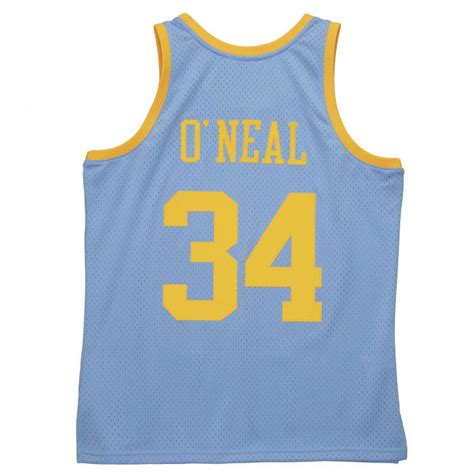 Maillot NBA Shaquille O Neal Los Angeles Lakers 2001 Mitchell Ness