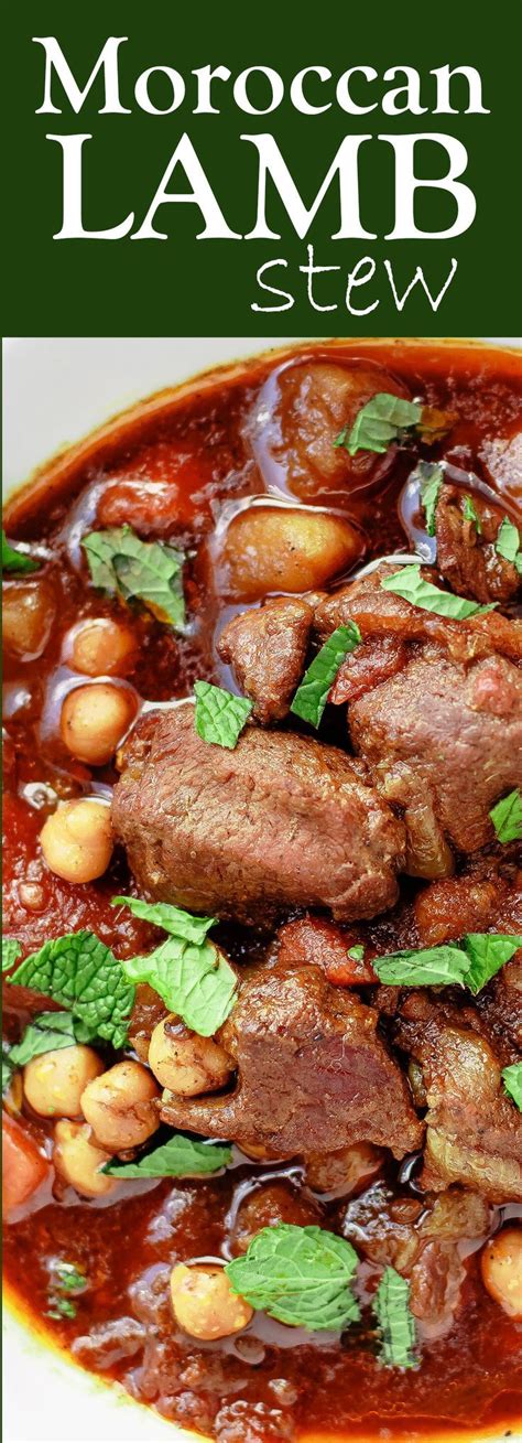 Moroccan Lamb Stew Recipe The Mediterranean Dish A Comforting Lamb