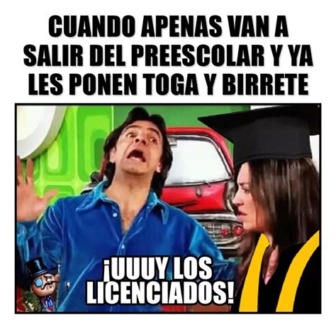 Cuando Apenas Van A Salir Del Preescolar Y Ya Les Ponen Toga Y Birrete