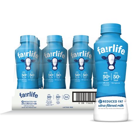 fairlife 2% Reduced Fat Ultra-filtered Milk, 14 fl oz. 12 Pack