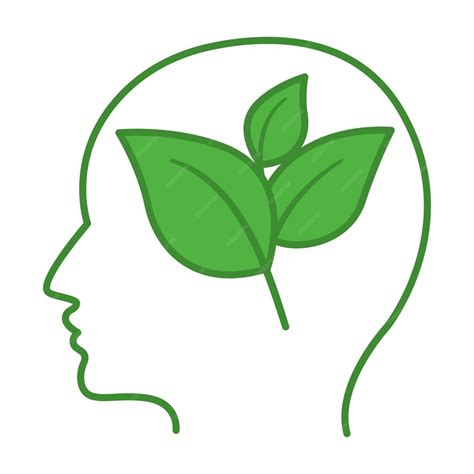 Premium Vector Think Green Color Icon