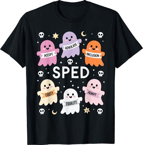 Hot Trending Tee With Inclusion Halowen Autism Spooky Inclusivity Walmart