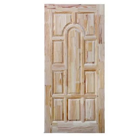 Interior Brown Pinewood Door For Home At Rs Piece In Ghaziabad