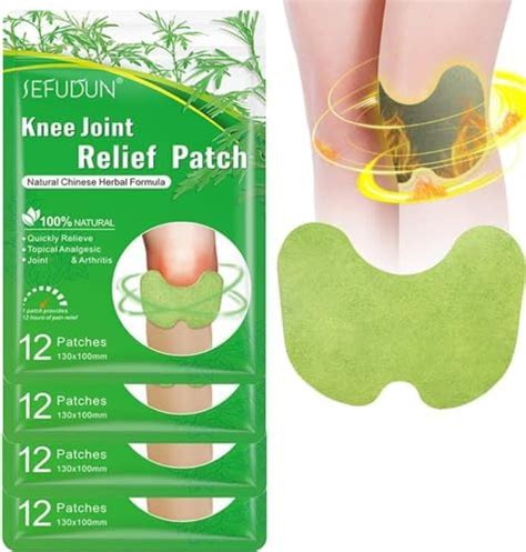 Amazon Flexiknee Knee Patches Pcs Natural Knee Relief Patch