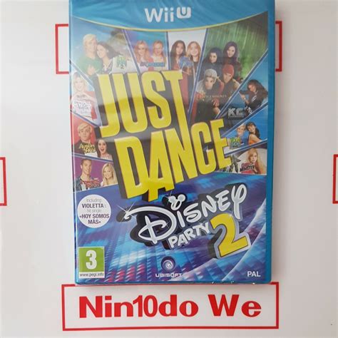 Just Dance Disney Party 2 Nintendo Wii U Kids Console Game Pal For Sale