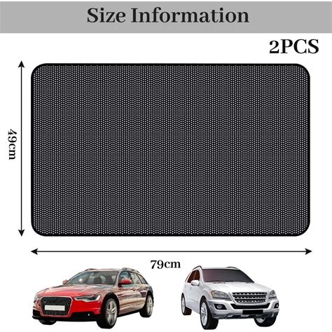 Сенник за кола, 79 х 48 см, 2 бр - eMAG.bg