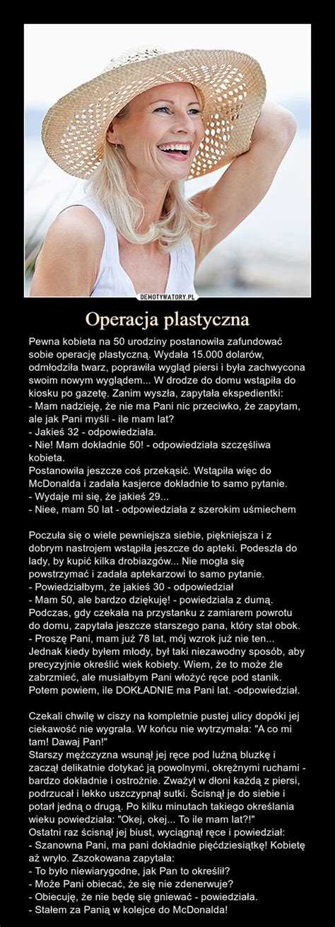 Operacja Plastyczna Demotywatory Pl