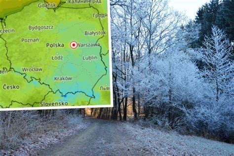 Mróz w całej Polsce IMGW ostrzega Temperatury w nocy spadną Olsztyn