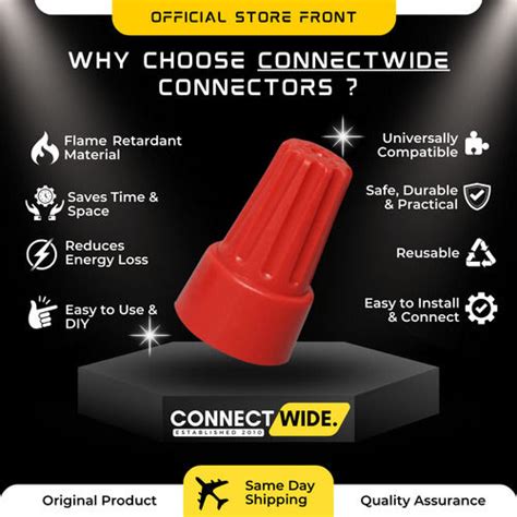 Red Wire Nuts Connectors At Best Price In Bhopal Connect Wide