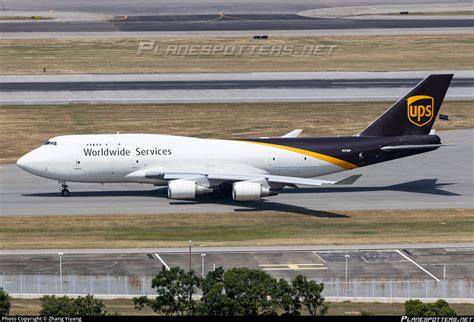 N Up United Parcel Service Ups Boeing E Bcf Photo By Zhang