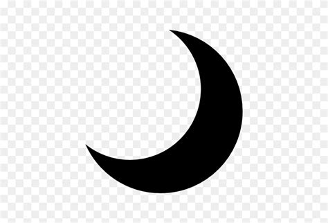 Waning Crescent Moon Clip Art Cliparts - Quarter Moon Clipart - FlyClipart