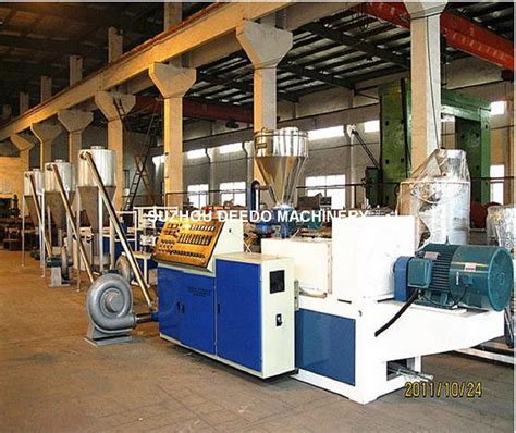 PVC Wood Plastic Pelletizer Pelletizing Granulator Machine China PVC