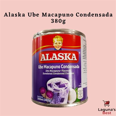 Alaska Ube Macapuno Condensada 380g Shopee Philippines