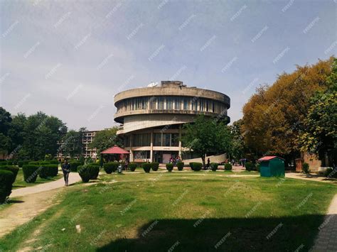 Premium Photo | Student Center Panjab University Chandigarh Iconic Building