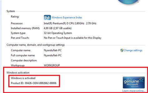 Cara Mudah Membuat Windows 7 Bajakan Menjadi Full Version Windows