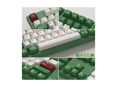 Ducky Ds Matcha Red Bean Tkl Gaming Mechanical Keyboard Keys