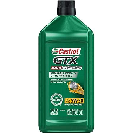 Amazon Castrol Gtx Ultraclean W Motor Oil Quart