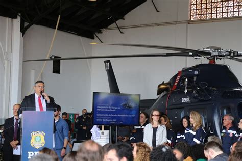 Ministro Da Justiça Inaugura Hangar Da Prf Mg E Realiza Entregas