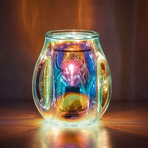 Bubbled Iridescent Scentsy Warmer Tanya Charette